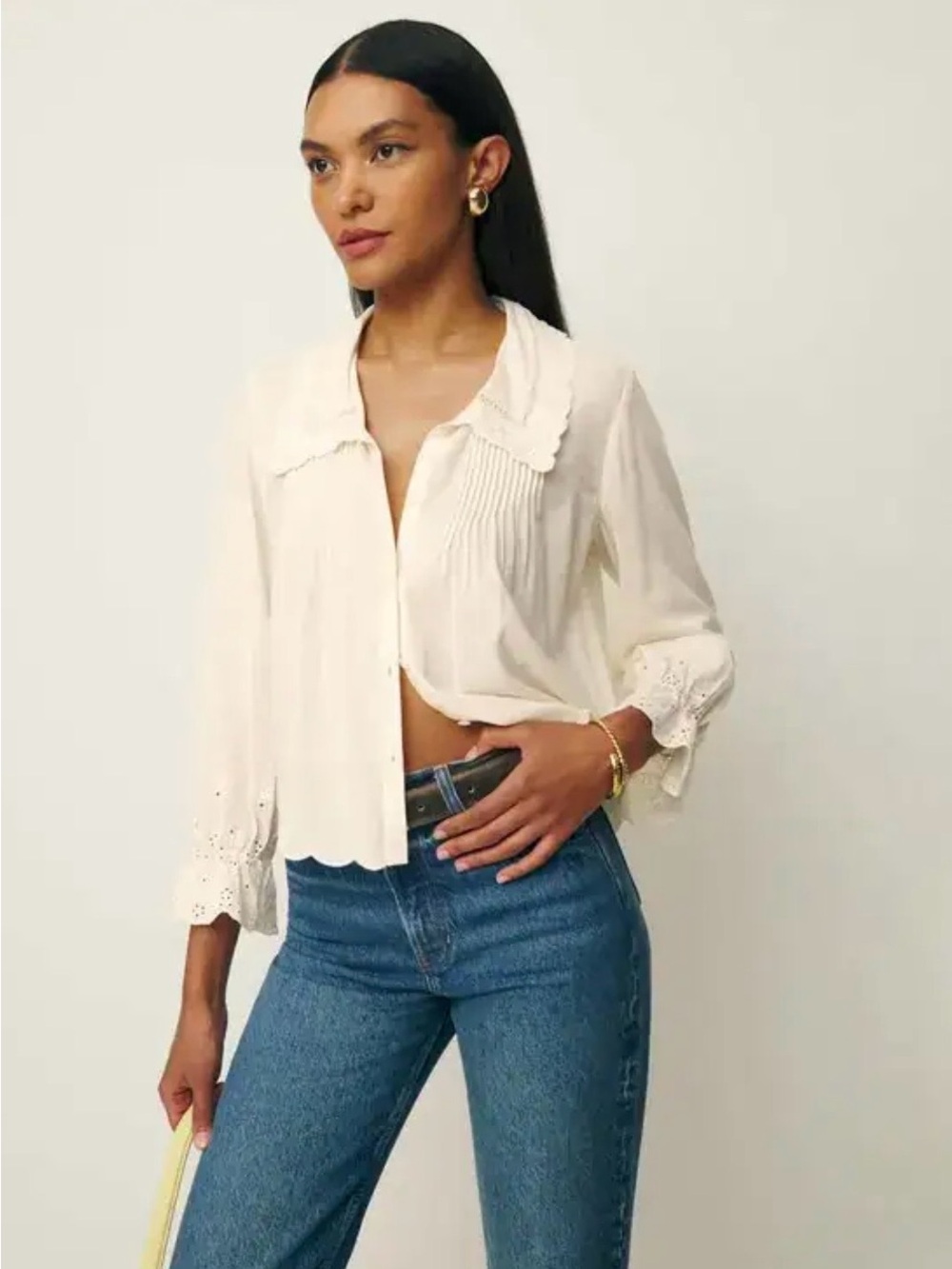 Reformation Juni Top Blouse